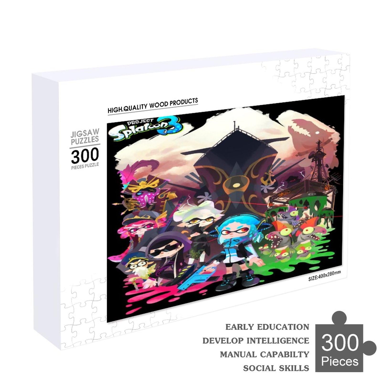 Amazon.co.jp: スプラトゥーン3 Splatoon 3ジグソーパズル 友達への